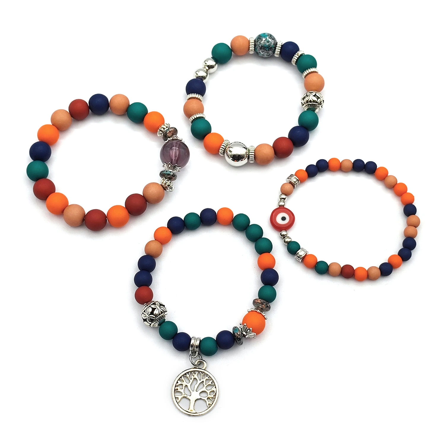 دستبند مهره ای چشم نظر