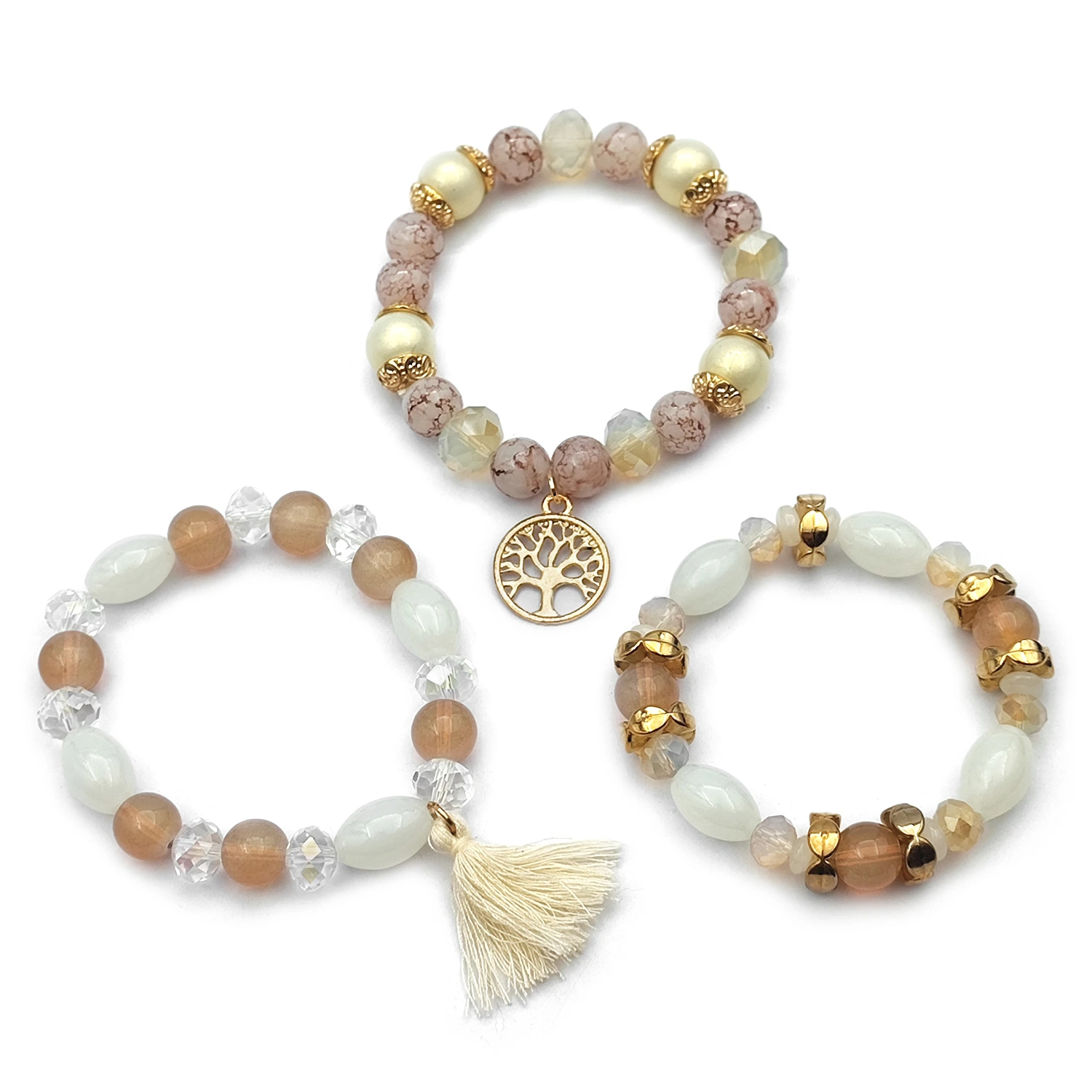 دستبند مهره ای درخت زندگی