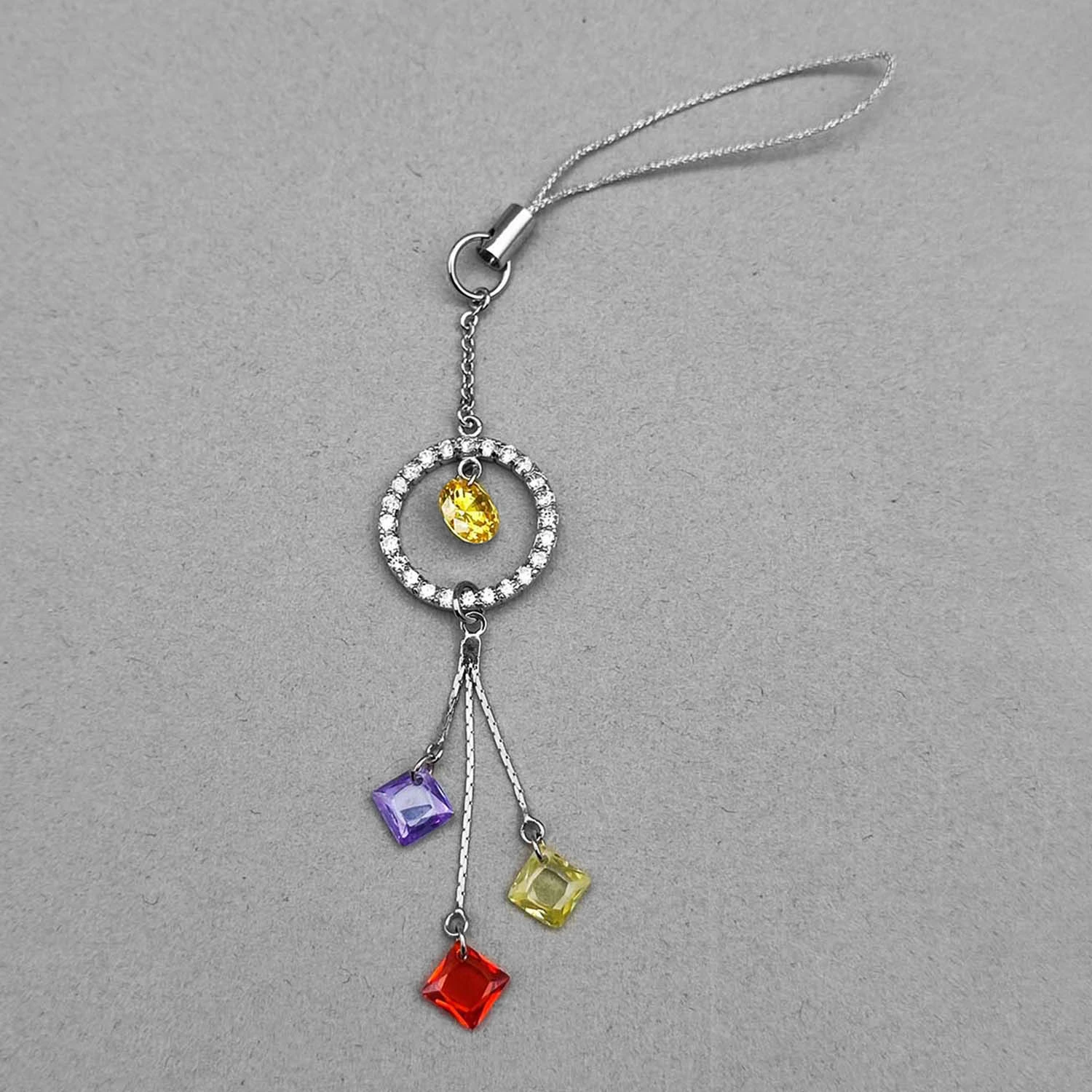 آویز موبایل دایره و مربع