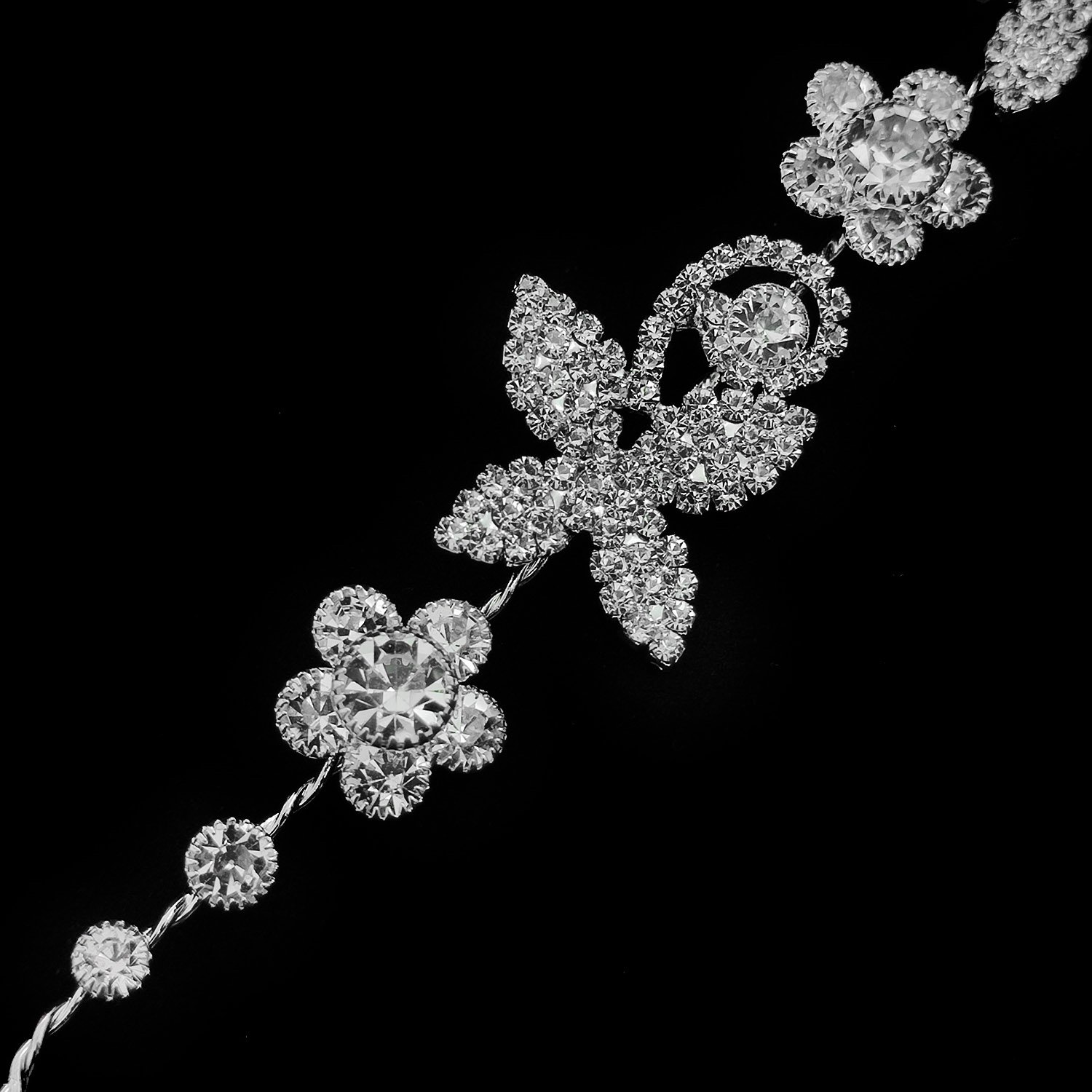 ریسه مو، تاج عروس، شینیون عروس، اکسسوری مجلسی مو 122