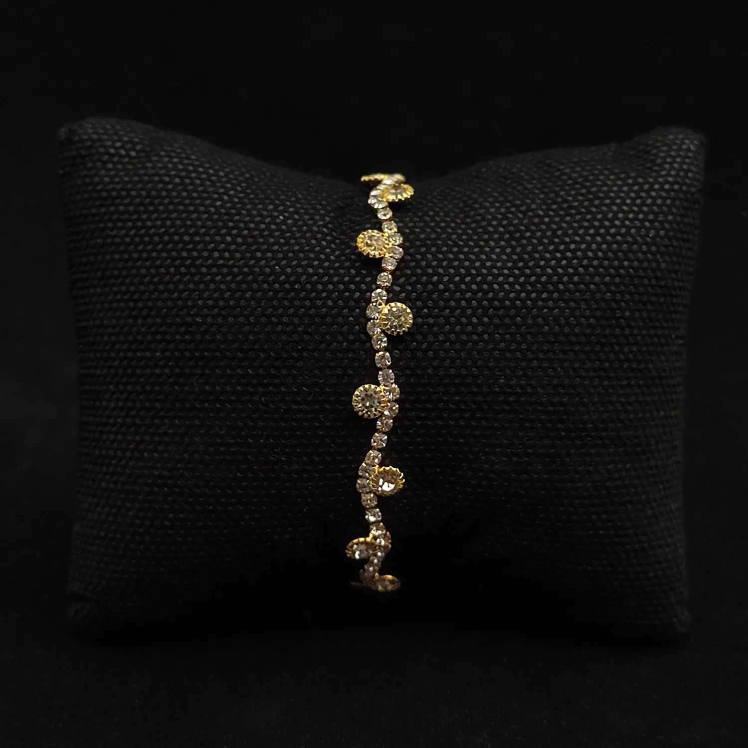 دستبند طرح جواهر موج دریا