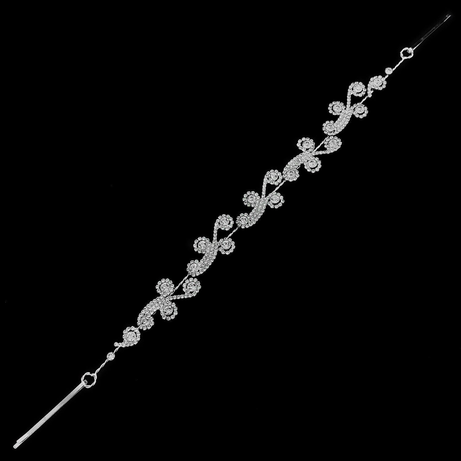 ریسه مو، تاج عروس، شینیون عروس، اکسسوری مجلسی مو 125