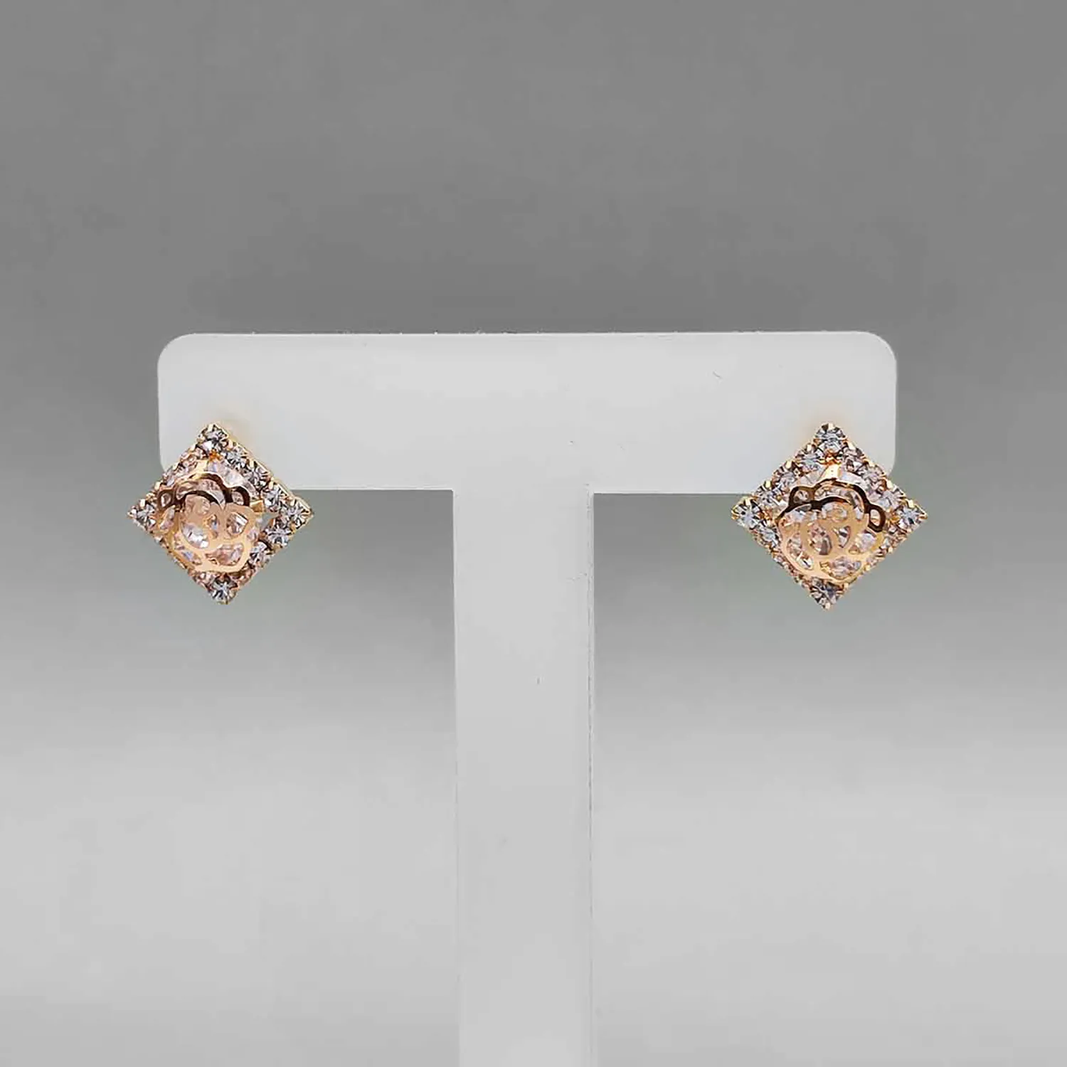 گوشواره گلی کد 141103