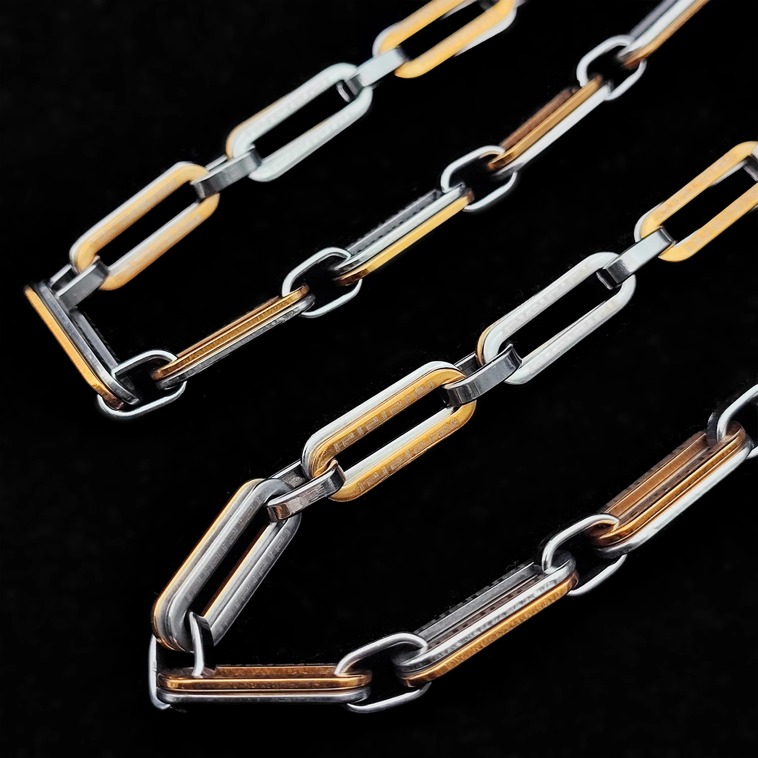 دستبد و زنجیر استیل مردانه