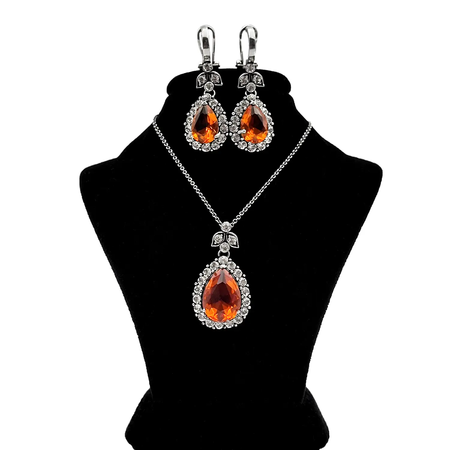 نیم ست سیترین اشک