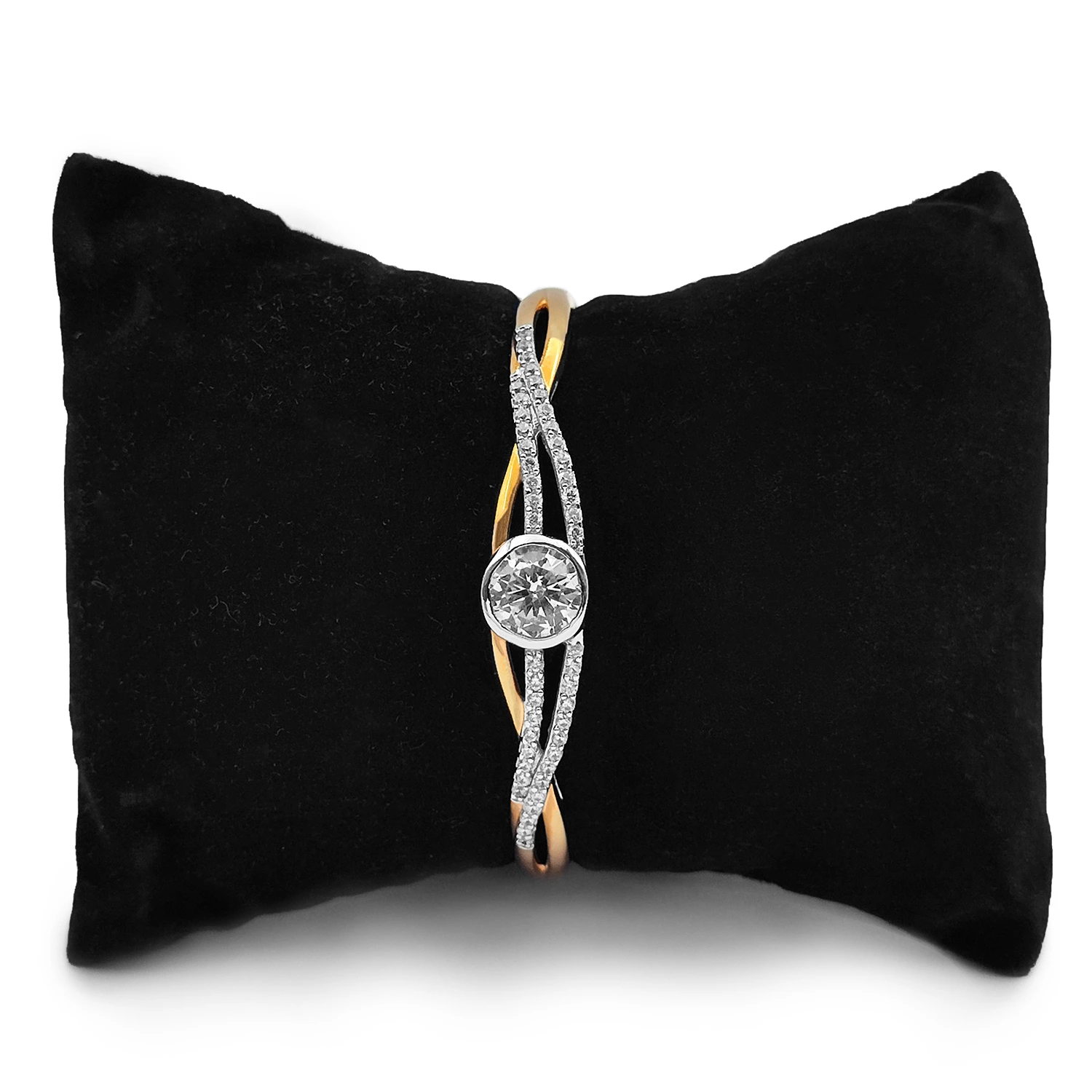 دستبند النگویی جواهری ژوپینگ